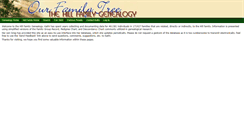 Desktop Screenshot of genealogy.kathihill.com